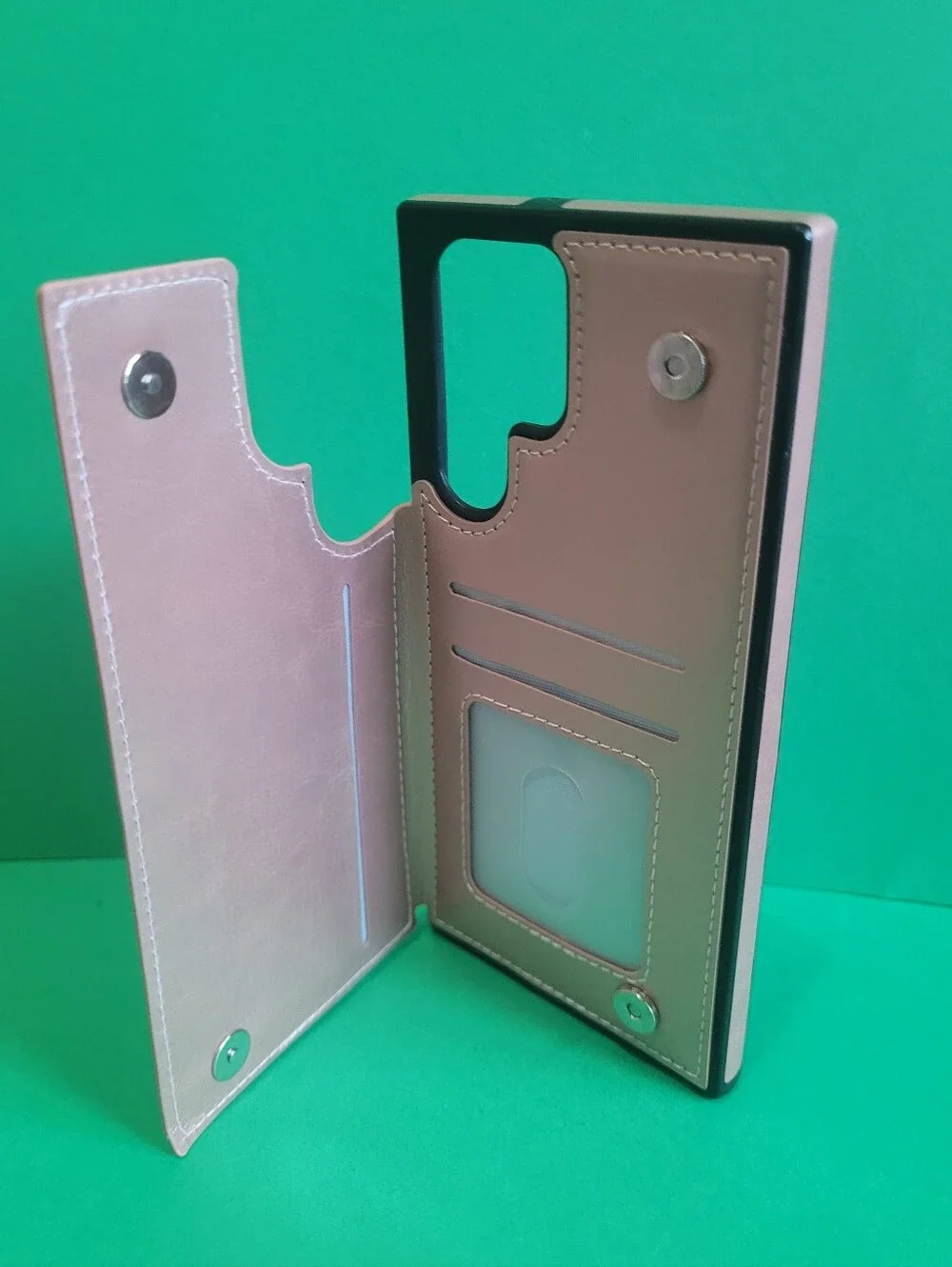 Premium Magnetic Leather Case Compatible with Samsung S25 Ultra